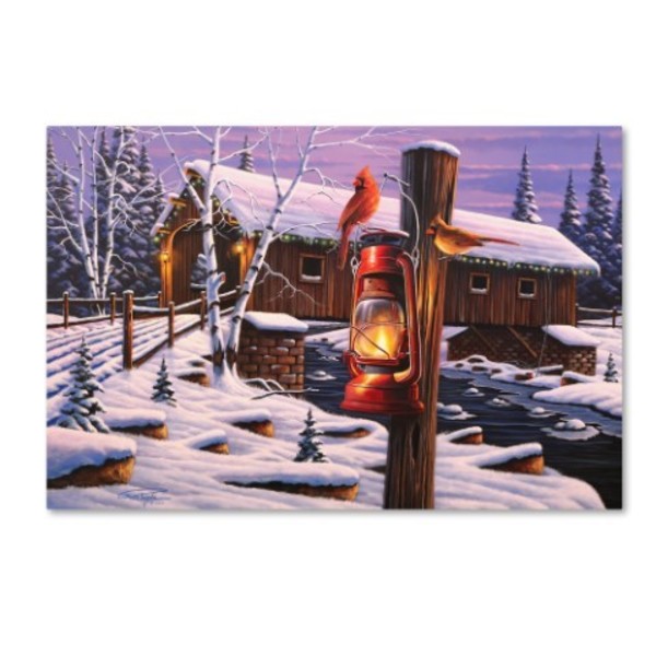 Trademark Fine Art Geno Peoples 'A Touch of Warmth' Canvas Art, 22x32 ALI19600-C2232GG